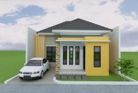 Contoh Desain Rumah 1 Lantai Modern