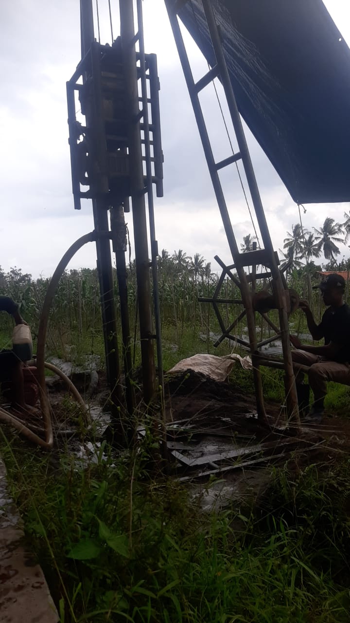 Proses pengeboran jasa sumur bor Jogja