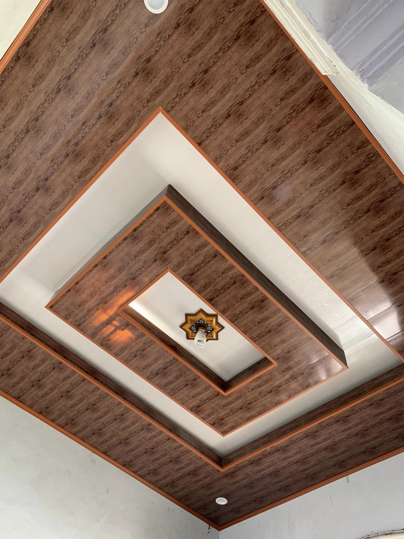 plafon pvc ruang keluarga jogja